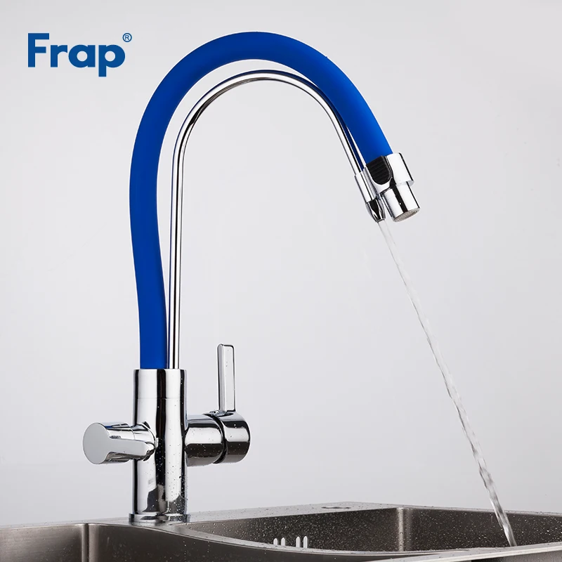 Frap 1 комплект смеситель для воды кухонная раковина кран смеситель, кухонный кран torneira очищенный кран для питьевой воды бассейна смеситель воды filte Y4004