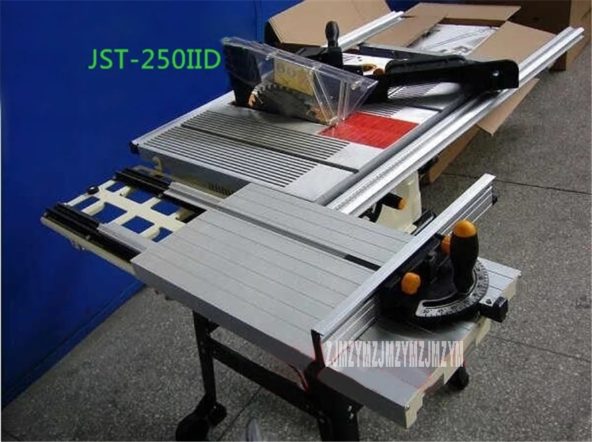 JTS-250IID многофункциональная электрическая настольная пила, точный раздвижной стол, пила, деревообрабатывающий Обрезной стол, пильный станок, 220 В, 1800 Вт