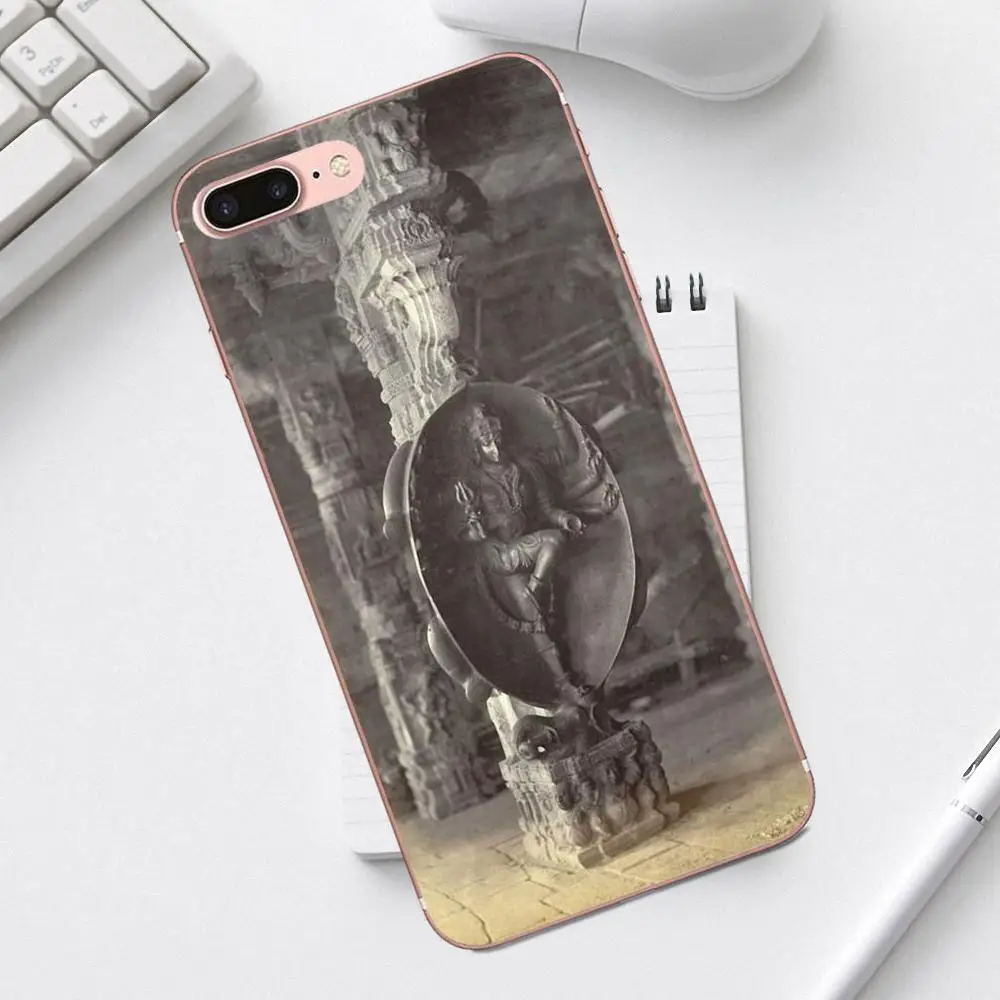 Qdowpz TPU чехол Чехол Золотой Властелин Кришна инду для iPhone 4 4S 5 5C SE 6 6S 7 8 Plus X XS Max XR Galaxy