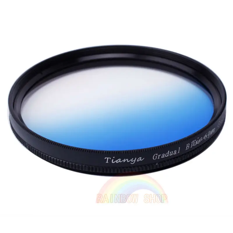 49 мм GND Градуированный фильтр набор серый синий оранжевый красный и 3в1 для Canon Nikon