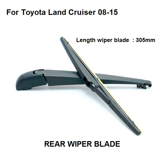 

2008-2015 для Toyota Land Cruiser, рычаг стеклоочистителя заднего стекла с комплектом лезвий 12/305 мм