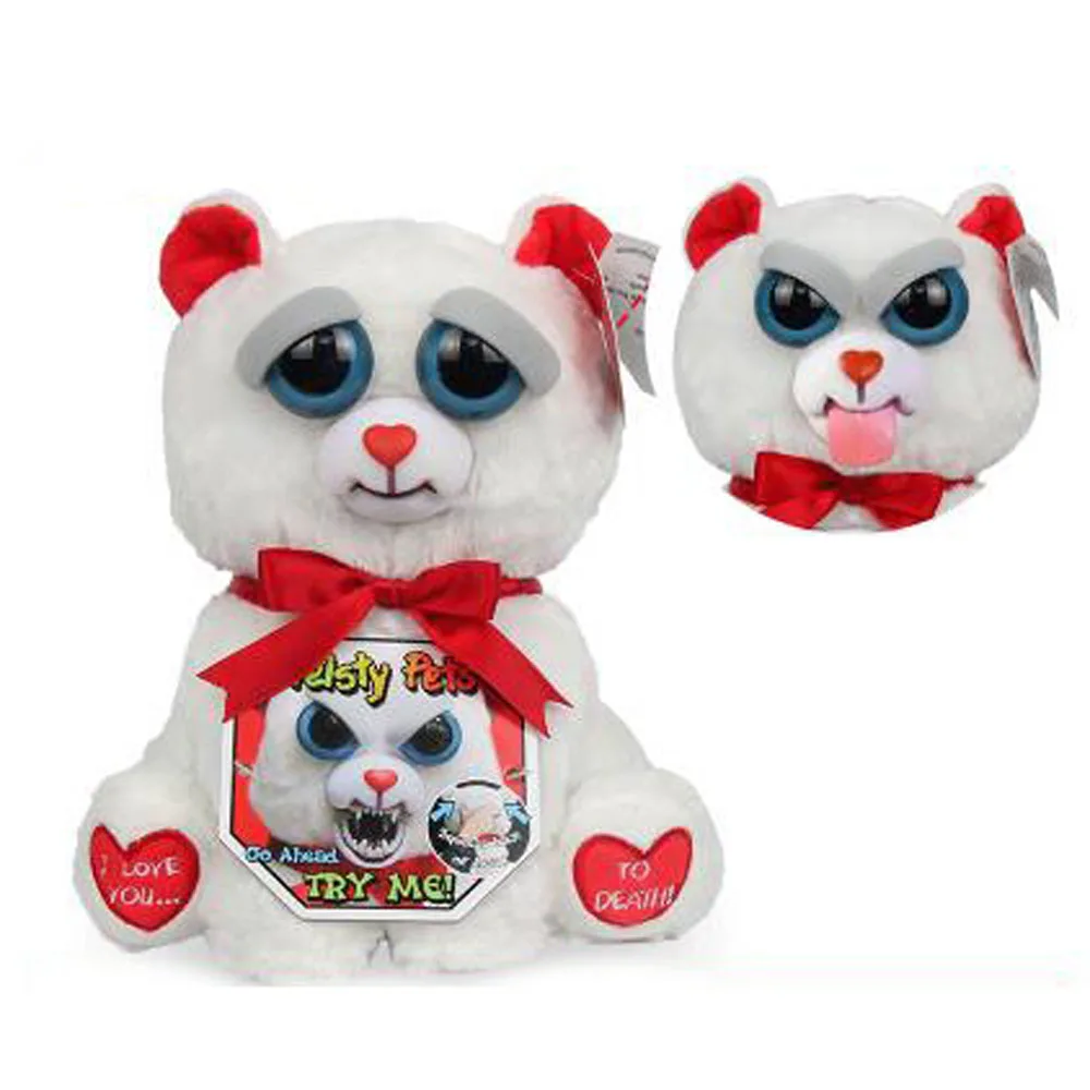 Change Face Feisty Pets Bear Taylor Truelove Stuffed Attitude Plush Animal Toy Pet Valentine's Day Free Shipping | Игрушки и хобби