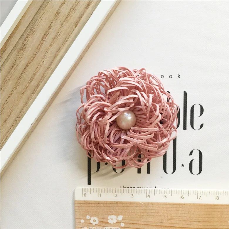 

15pcs Boutique Cute Floral Hairpins Fashion Solid Flower Hair Clips Handmade Princess Headwear for Girls Hair Accessories