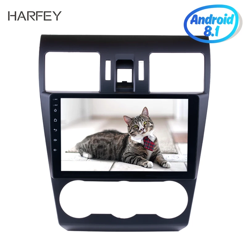 Harfey 1024*600 9 дюймов сенсорный экран для 2015 Subaru Forester Android 8 1 радио GPS навигационная