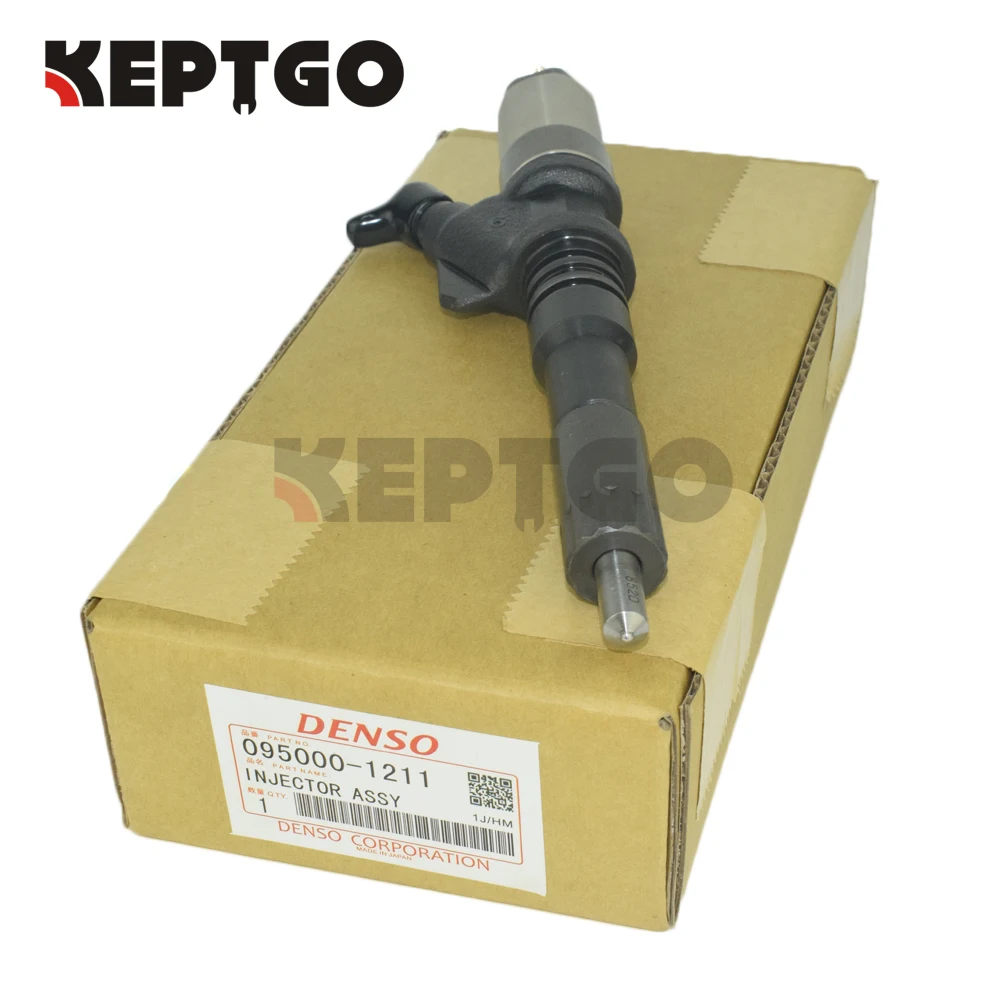 Инжектор дизельного двигателя для Komatsu PC400-7 PC450-7 S6D125 экскаватор 095000-1211 095000-1210