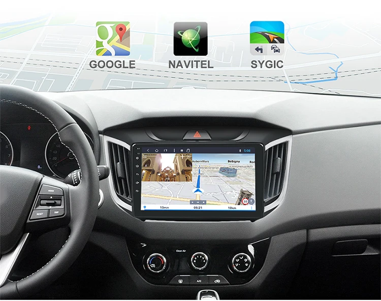 Android 9,0 автомобильный Радио мультимедийный плеер для hyundai Creta IX25- 2Din автомобильный Авторадио gps навигация Кассетный Стерео