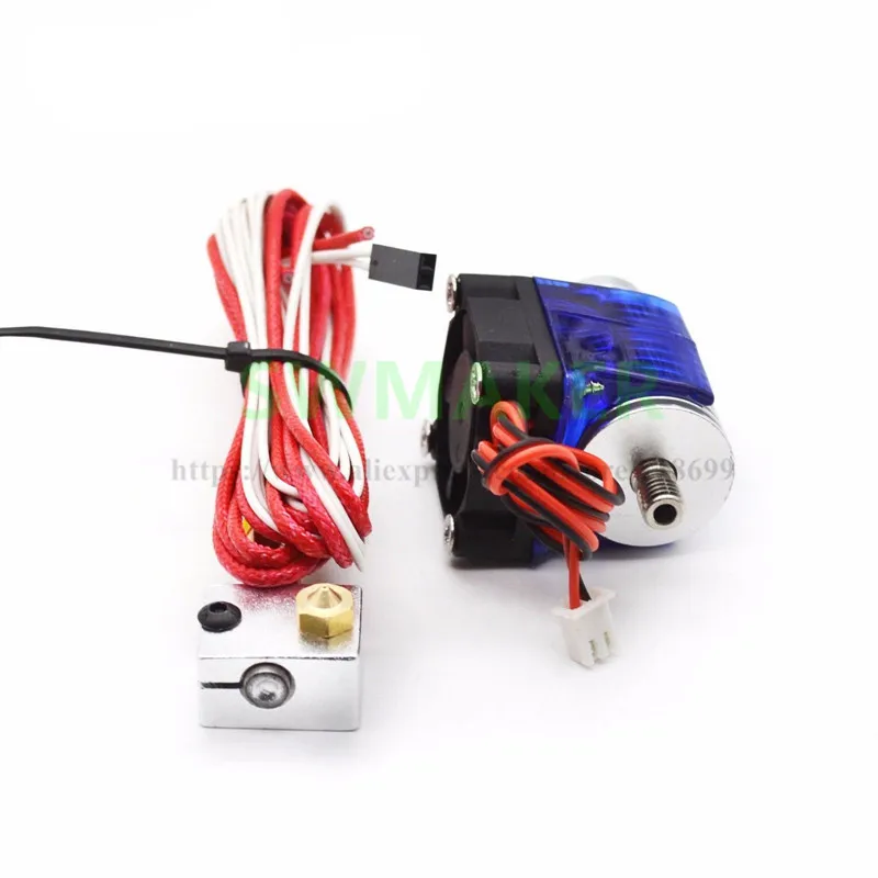 V6 J-head прямой Hotend комплект недалеко Уэйд вентилятор экструдера для 1 75 мм/3 0 мм 3D