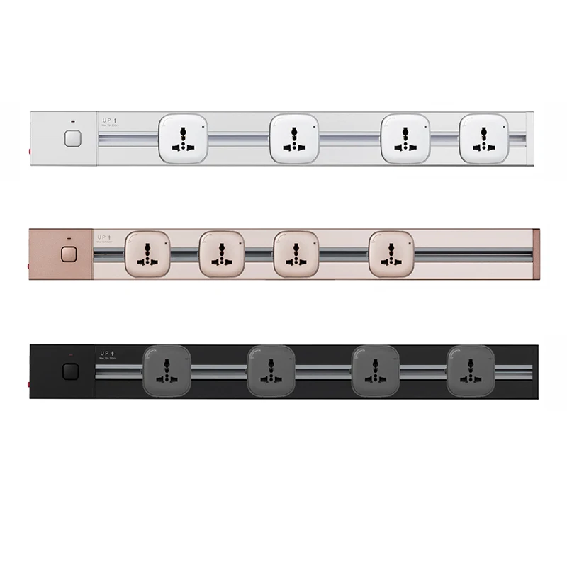 With 4 Socket JOHO, Заводская мода, 4000 Вт, Socketbar, Stopcontact, Tomada, Usb, Eu, Настенная вилка, светодиодный светильник, для кухни, розетки, для гостиной - Тип: With 4 Socket