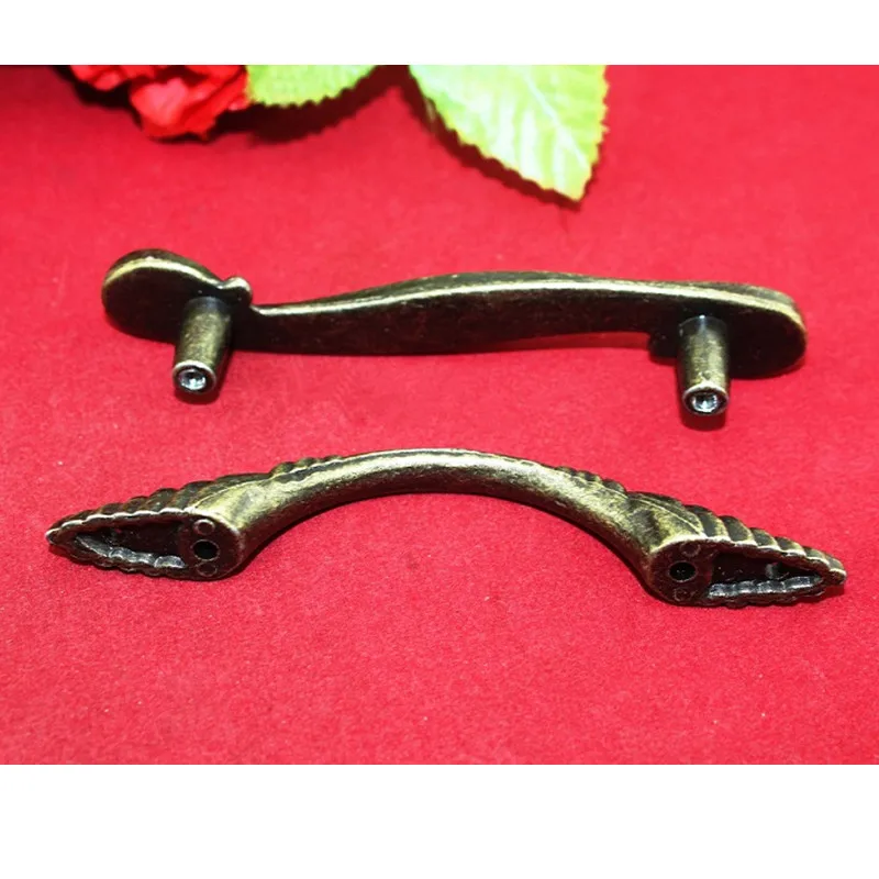

Bulk Retro Alloy Kitchen Drawer Cabinet Door Handle Vintage Furniture Knobs Antique Wooden Box Case Cupboard Pull Handles,20Pcs