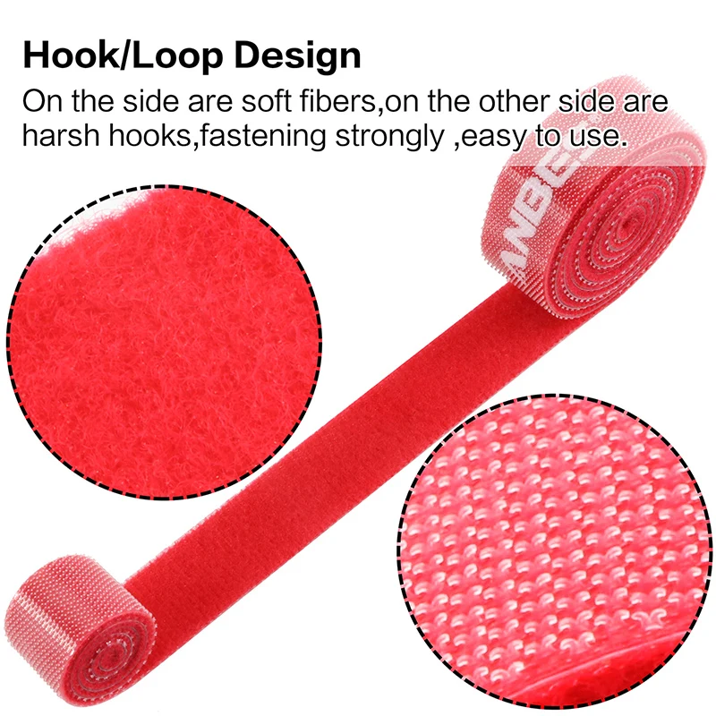 Высококачественные нейлоновые магические кабельные стяжки Magic PC tv компьютерные