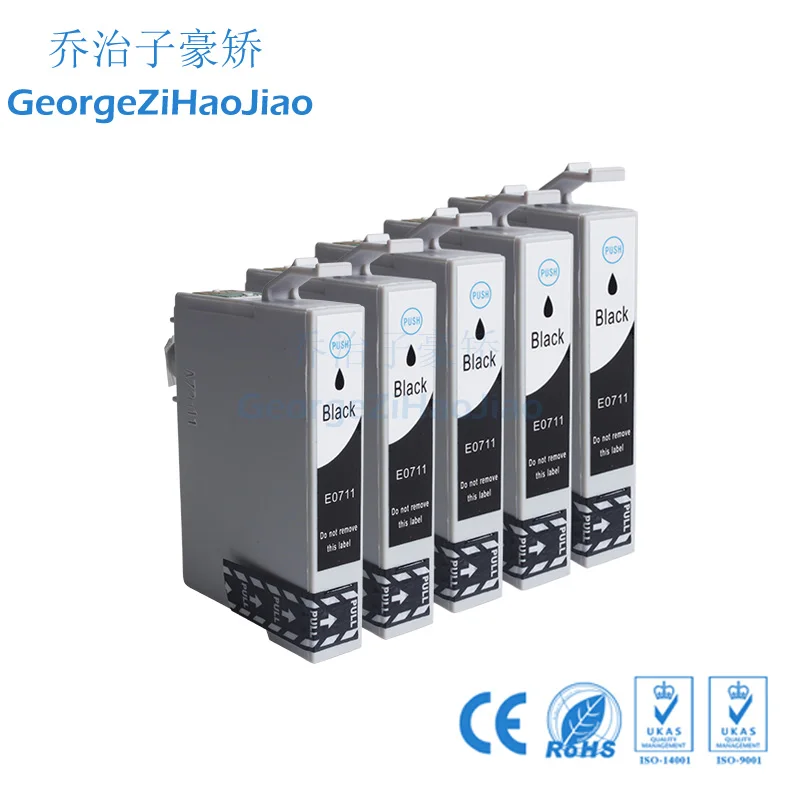 T0711 T0712 T0713 T0714 cartuchos de tinta Совместимость для Epson stylus DX4050 DX4400 DX8400 DX8450 DX9400 DX9401F