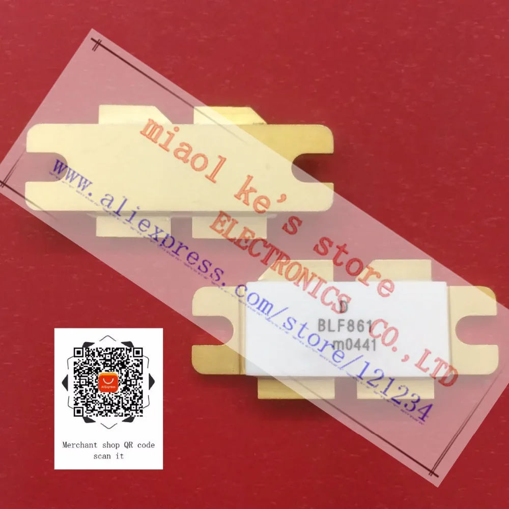 

100%Original: BLF861 blf861 [ 65V 150W 860MHZ 14.5dB SOT-540A ] UHF power LDMOS transistor