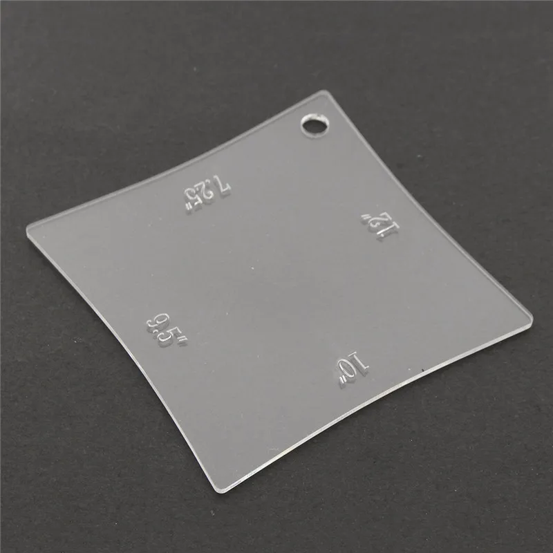 2 шт. измерительная струна комплект линеек для гитары гайка грифа измеритель