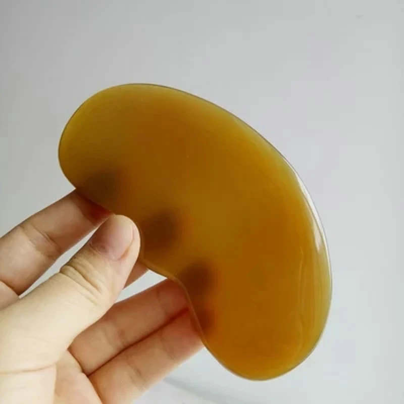 Новый Белый Рог Буффало Gua Sha домашний Guasha доска для женской груди красота