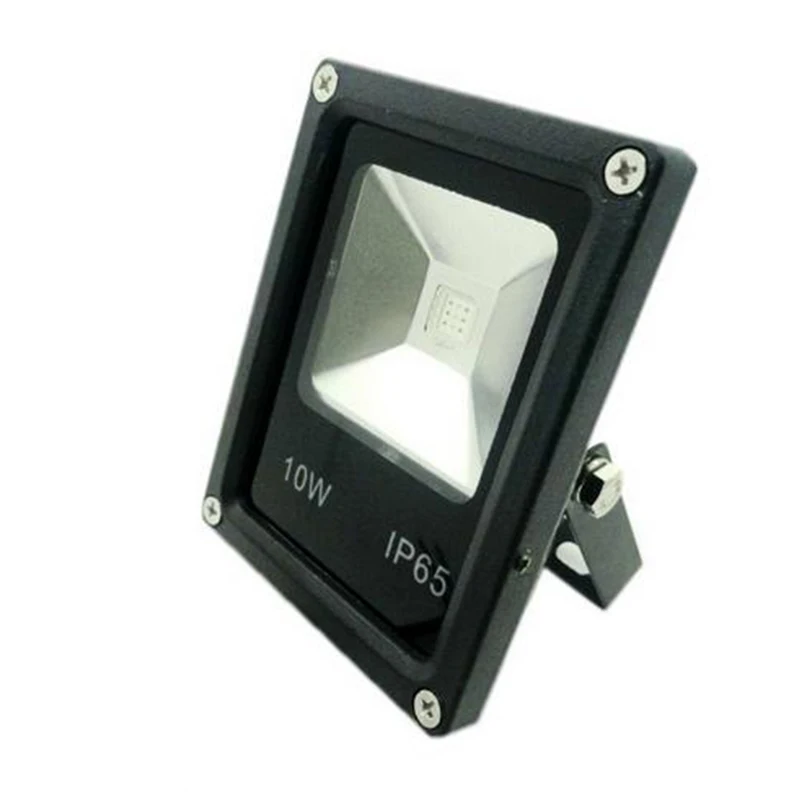GLW IP65 Водонепроницаемый Светодиодный прожектор 10 Вт RGB пульт дистанционного