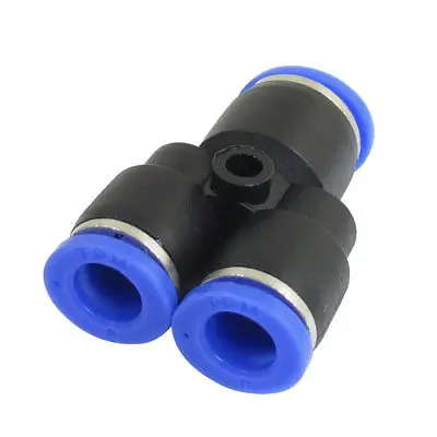 

Y Shaped Union Instant Connector One Touch Quick Fitting 10mm to 8mm