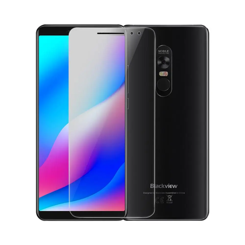 Originale Blackview Temperato Pellicola di Vetro MAX 1 Scratch Prova Facile Da Installare Protezione In Della Copertura | Мобильные