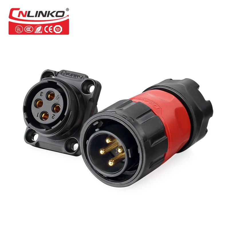 Cnlinko 2pin 3pin 4pin 5pin 7pin 9pin 12pin Электрический Водонепроницаемый Циркулярный IP67 разъем автомобильного разъема питания светодиодный освещение