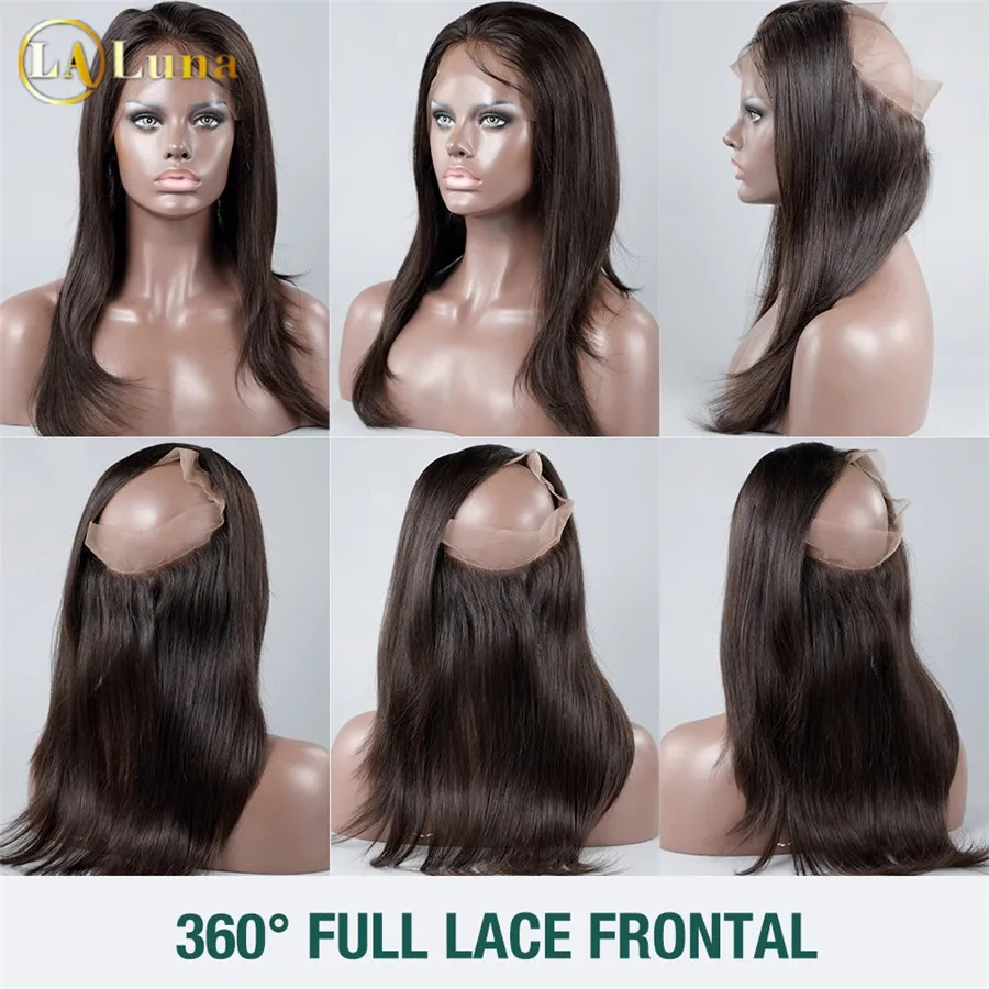 Человеческих Волос Расслоения С 360 Кружева Фронтальной Расслоение Виргинских
