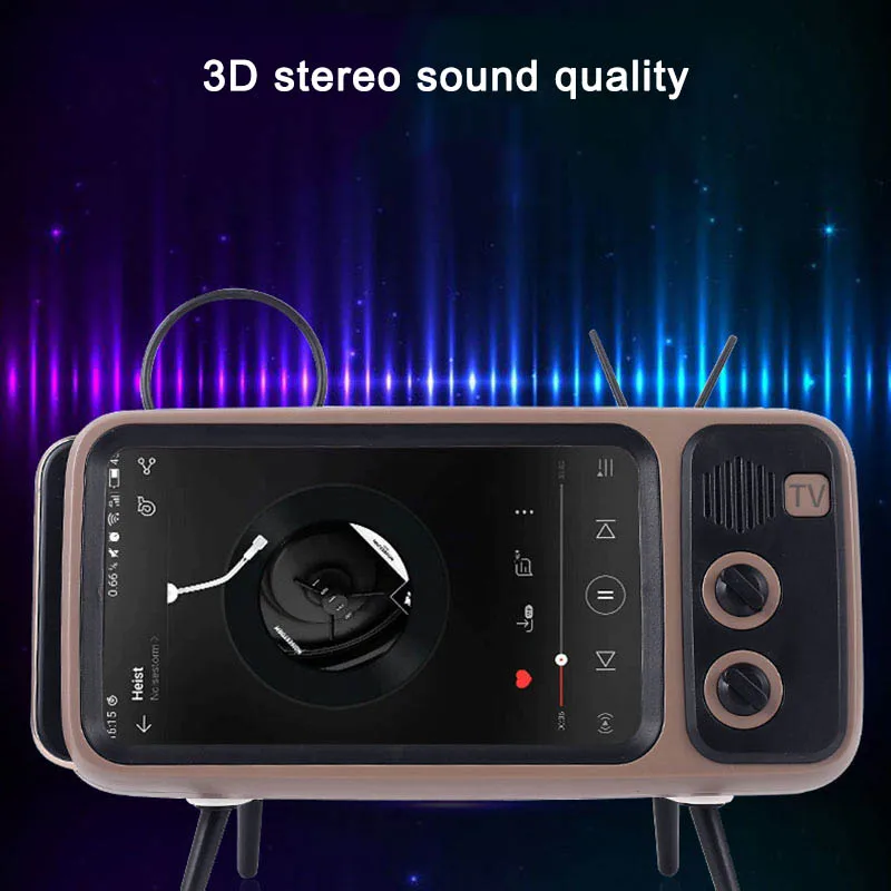Милый Мини HIFI Bluetooth стерео динамик беспроводной супер бас колонки USB зарядка