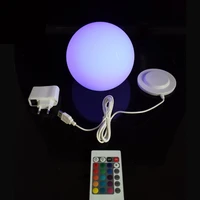 d15cm rgbw led glowing globle ball round light 16 color changing waterproof ip65 sk lf01 promotion sample only dropshipping 1pc
