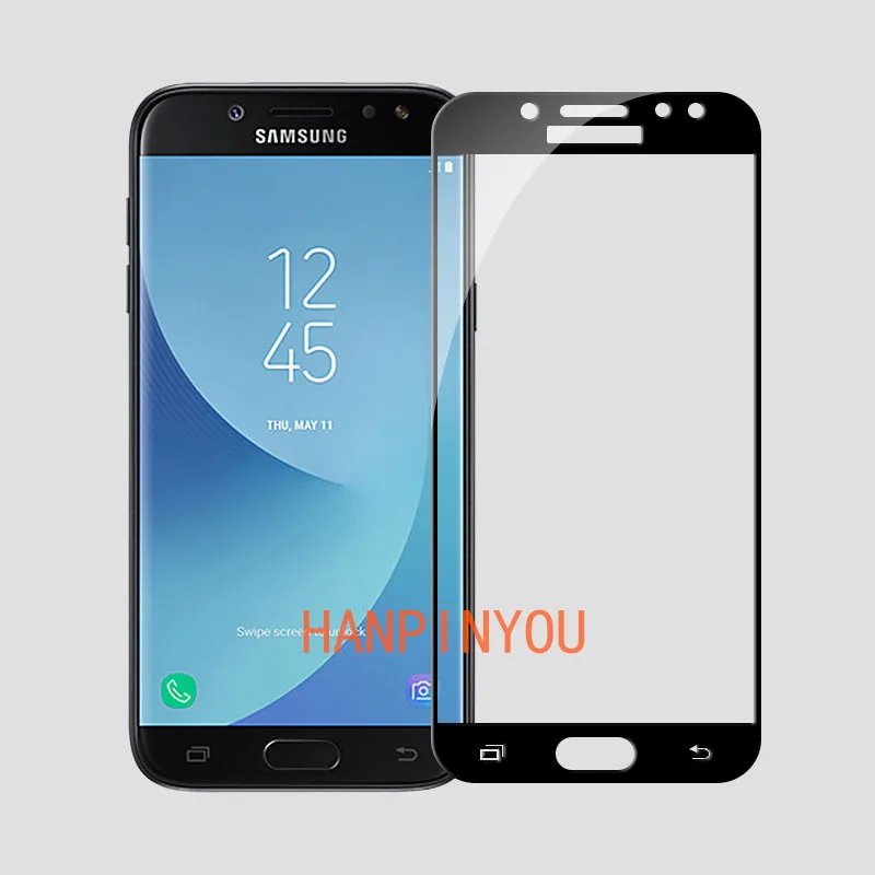 Для Samsung Galaxy J5 (2017) J530/J5 Pro Полное покрытие закаленное стекло Защита экрана Ультра