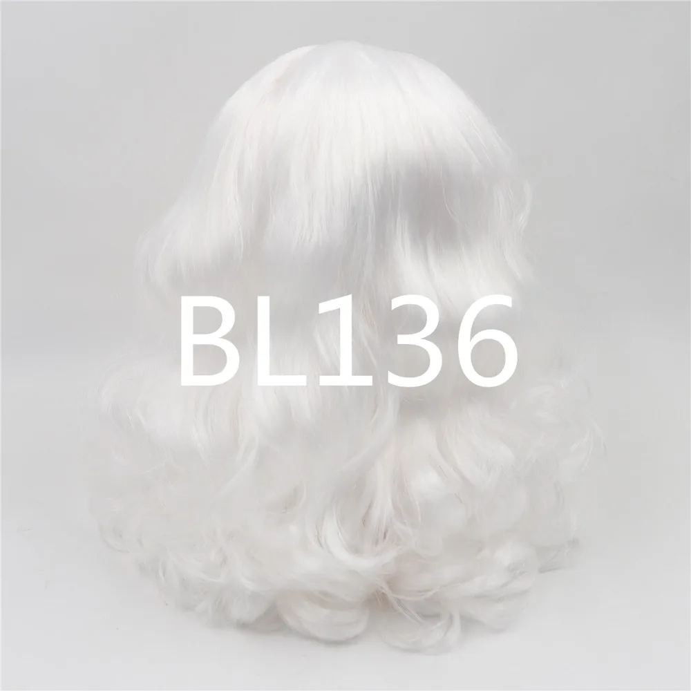 Blyth кукла ледяной парик rbl головы и domewavy волосы для DIY пользовательские куклы аксессуар