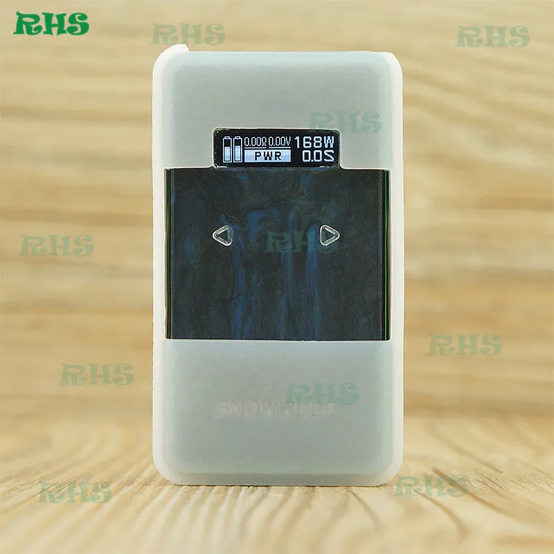 clear 1 шт. хит! 235W E-cig Box Mods 200W-R SNOWWOLF 200W R силиконовый защитный чехол сумка рукав Быстрая - Цвет: clear