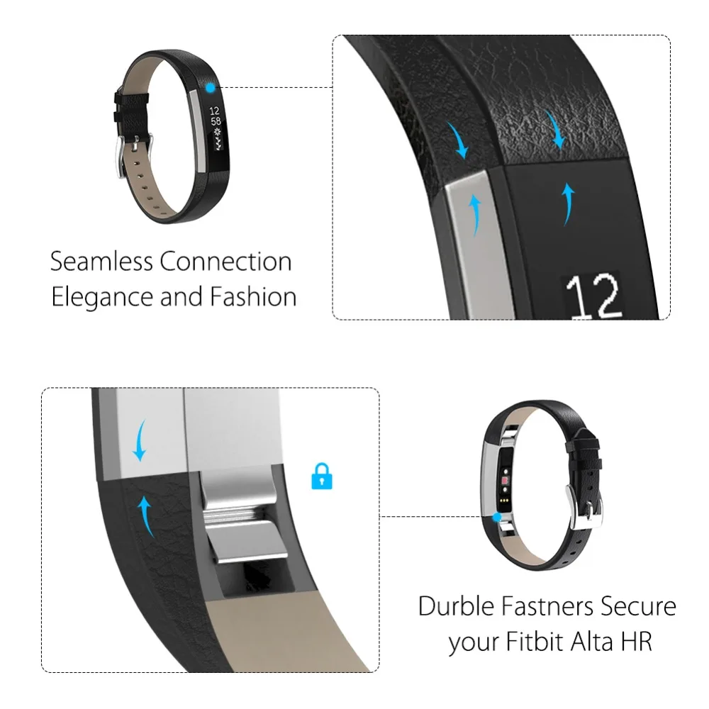 Для Fitbit Alta HR полосы высокое качество замена запястье с металлической пряжкой для