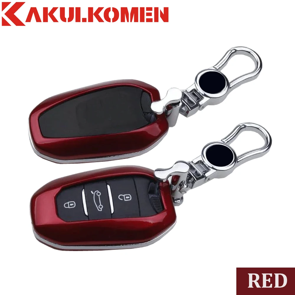 ABS Авто смарт-ключ оболочки брелок чехол для Citroen C3-XR C4L DS5 DS5L DS4 C6 C4 C-QUATRE для peugeot 508 301 2008 3008 408