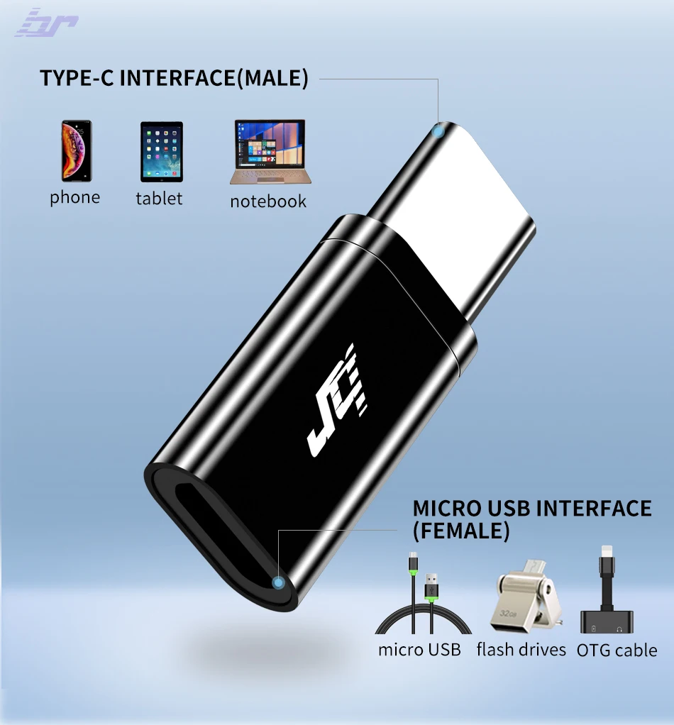 IHaitun USB адаптер USB C к Micro USB OTG кабель type C конвертер для Xiaomi 8 samsung Galaxy S8 S9 huawei mate 20 P20 Pro P10