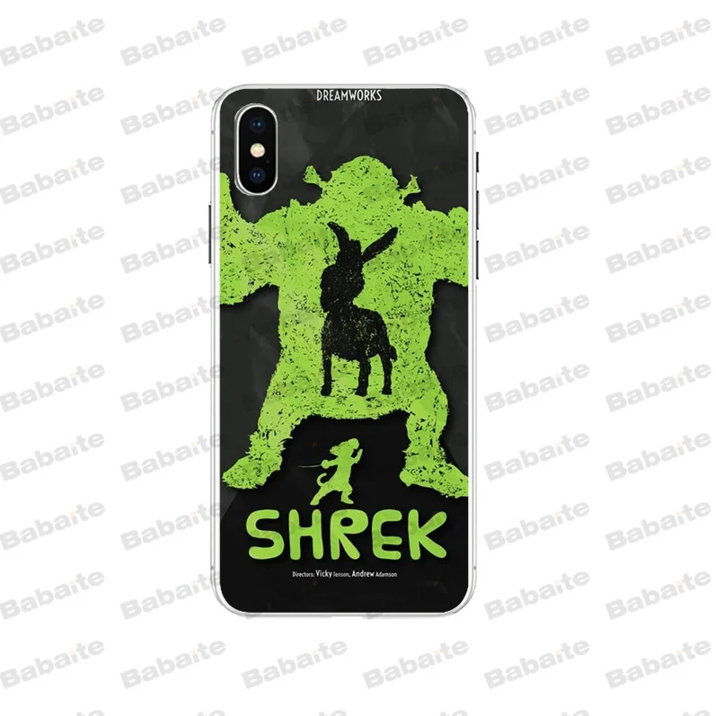 Babaite Green Shrek Popular Custom TPU Phone Cover for iPhone 8 8Plus 5 5S 6 6S 7 7plus X XS MAX XR - Цвет: A2