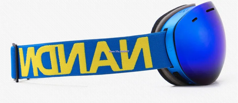 NANDN лыжные очки двойные слои UV400 Анти-туман большой Лыжная маска очки Лыжный Спорт Для мужчин Для женщин Горные лыжи сноуборд очки с Оригинальная коробка
