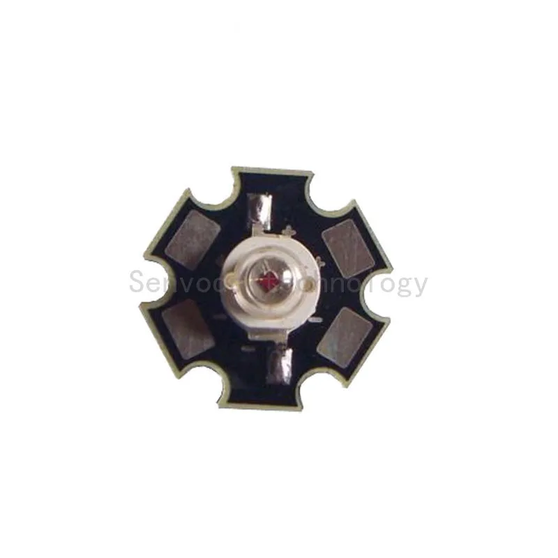 

20X high power 3W Red led light beads with 20mm aluminium PCB free shipping