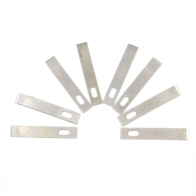 Metal Model Engraving Tool Knife Pen Crafts Mobile Phone Film Engraving Knife Model Making Tool Carving Knife(7pc = 1 Box