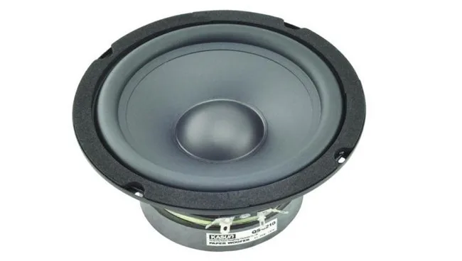 1 шт. Hi-Fi серия НЧ динамик громкий динамик бумажный НЧ динамик QS-6210 динамик s 6,5 дюймовый басовый динамик 130 Вт 8 Ом для HIFI усилителя