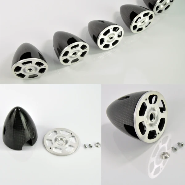 1 шт. карбоновый спиннер для RC электрические самолеты 2 лопасти многоразмерный