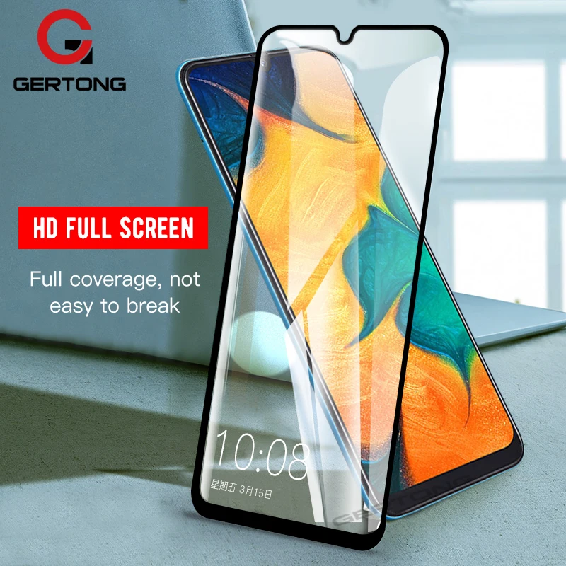 Закаленное стекло с полным покрытием для Samsung Galaxy A90 A40 M30 M20 A50 A30 M10 A10 защита экрана