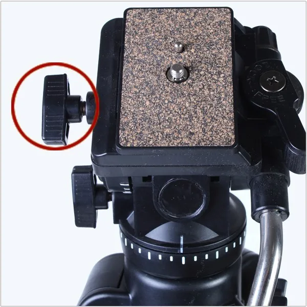 Yunteng VCT-691 Алюминиевая Подставка для штатива профессиональная головка фотосъемки