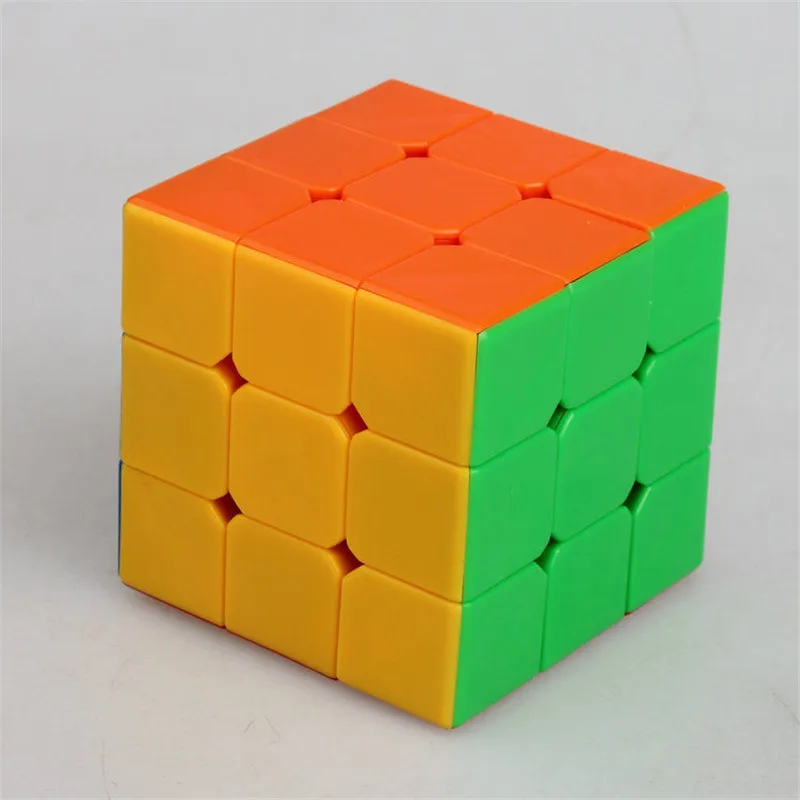 Dayan ZHANCHI Stickerless 3x3x3 Магический кубик 57 мм скоростной гладкая закрутка головоломка