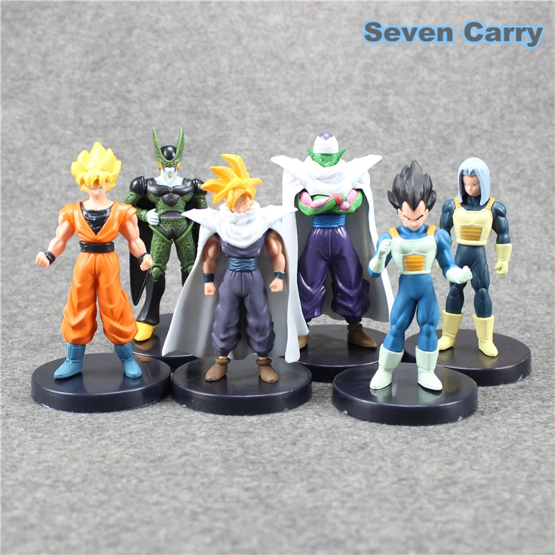 Новый 6 шт./компл. аниме DBZ Драконий жемчуг Z Сон Гоку Супер Saiyan фигурку жемчуг: