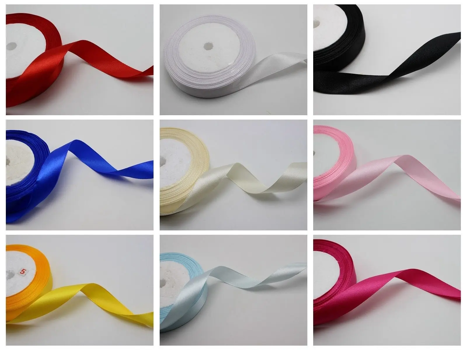 50 ярдов 3/4 &quot(20 мм) Свадебные банты атласные ленты Выберите свой цвет|satin ribbon|craft