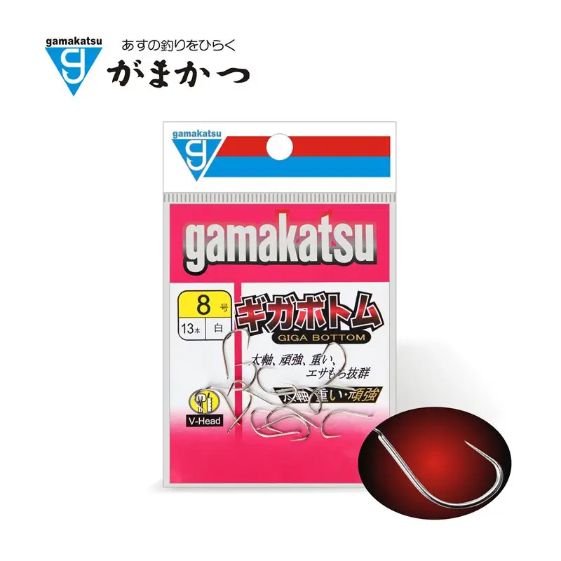 

3packs/lot Japan's Gamakatsu Wear resistance and corrosion hook without barb hook resistance