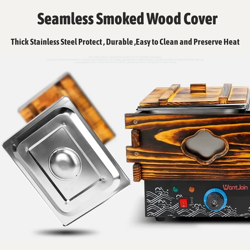 Коммерческий горячий горшок из нержавеющей стали oden для приготовления закусок