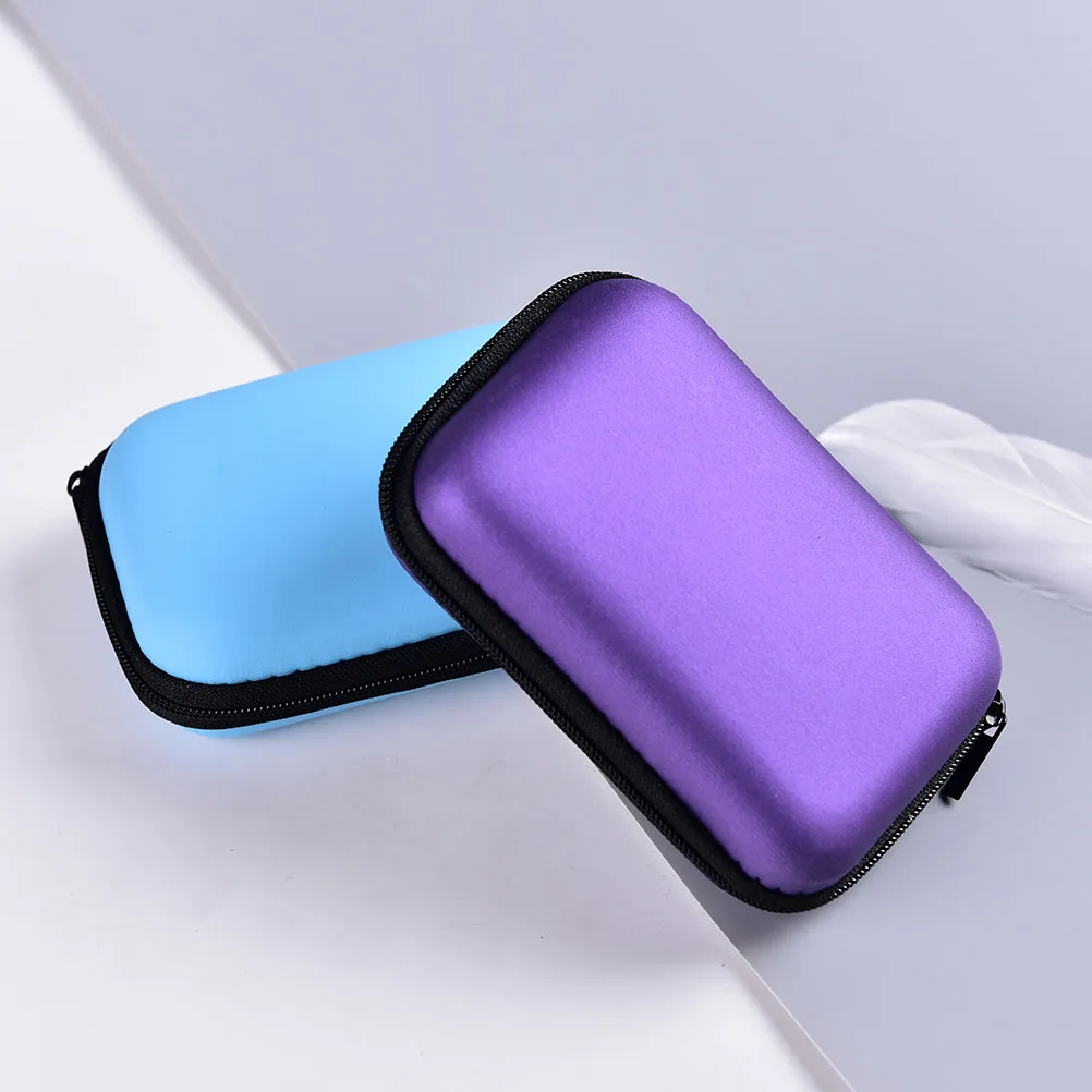 Многофункциональные сумки для наушников жесткий чехол на молнии сумка монет