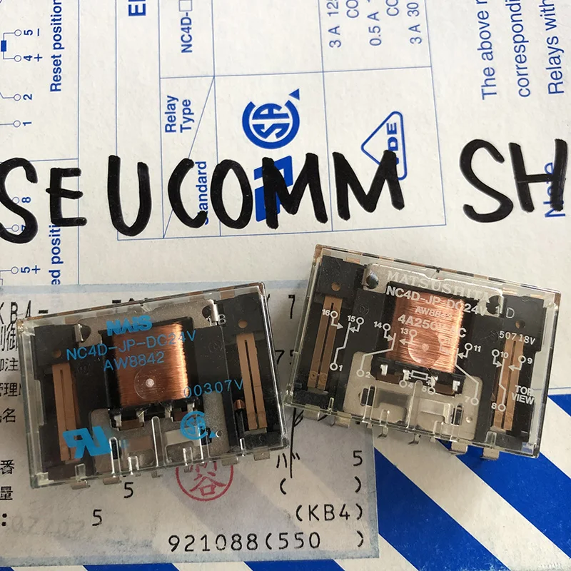 NC4D JP AC24V DC24V DC48V Мощность реле 4A 250VAC 14 шпильки|Реле| |