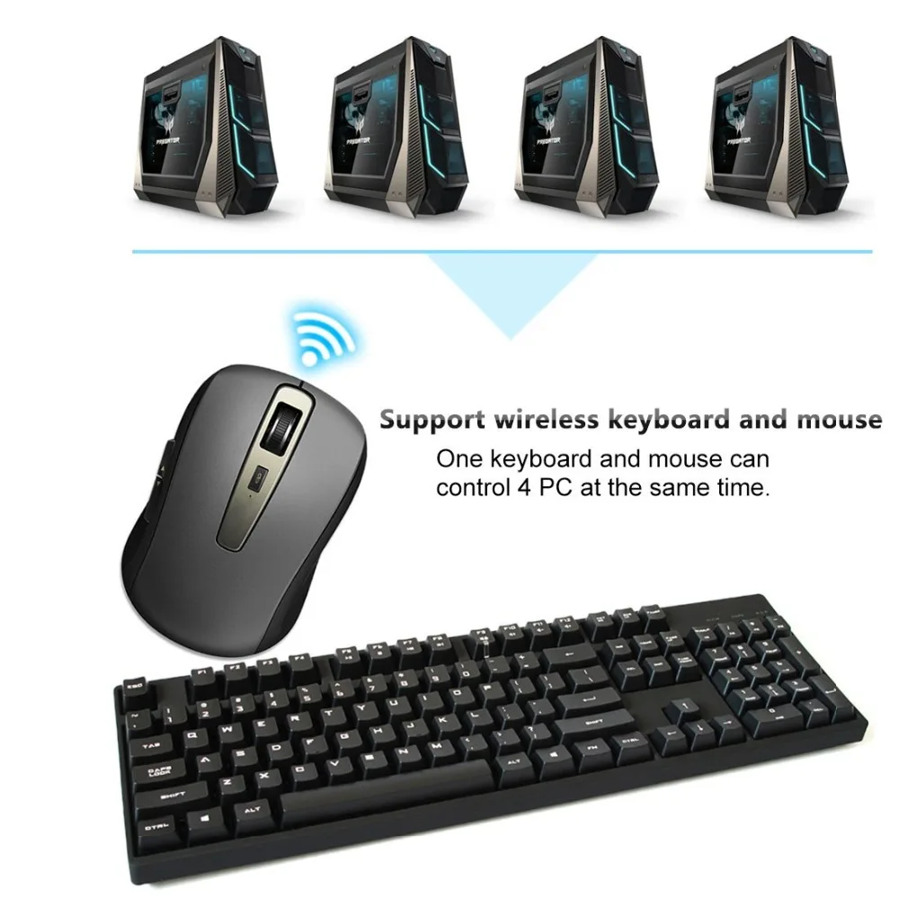 HDMI 4x1 1080 P Quad MultiViewer с USB KM SYN для геймера 4 режима ИК пульт выставочный