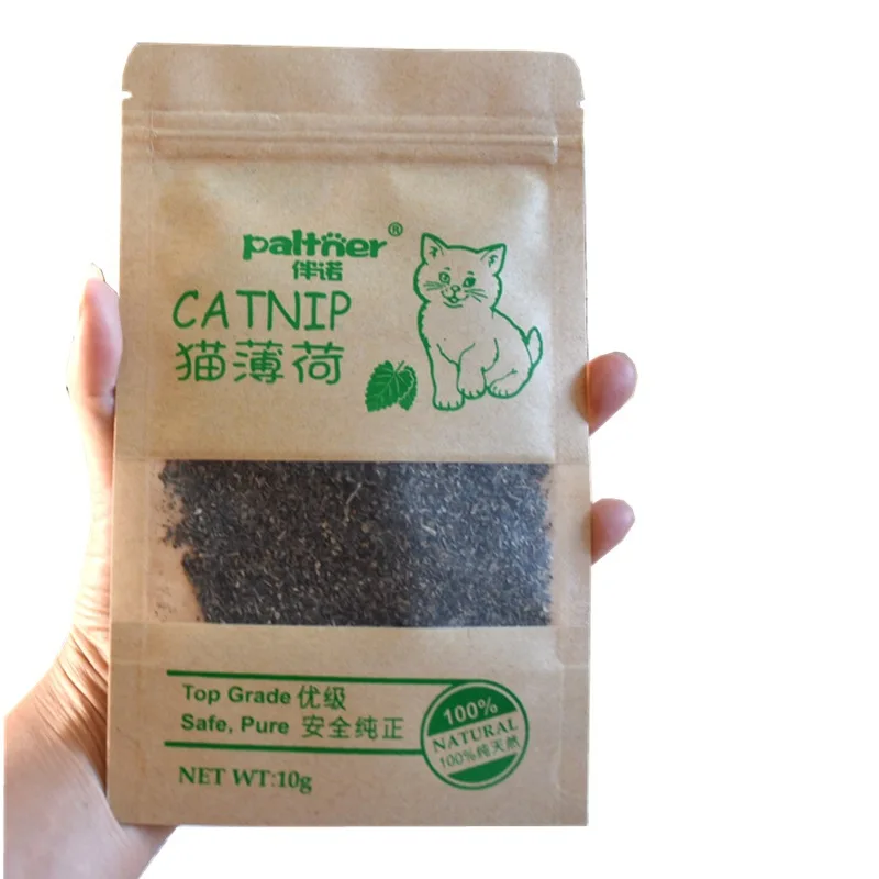 100% натуральный Премиум Catnip мятный ментоловый аромат мята для кошки забавные