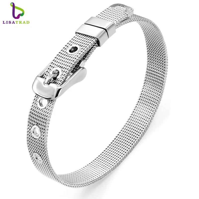 Горячая Распродажа! 8 мм/10 мм браслет из нержавеющей стали модный аксессуар