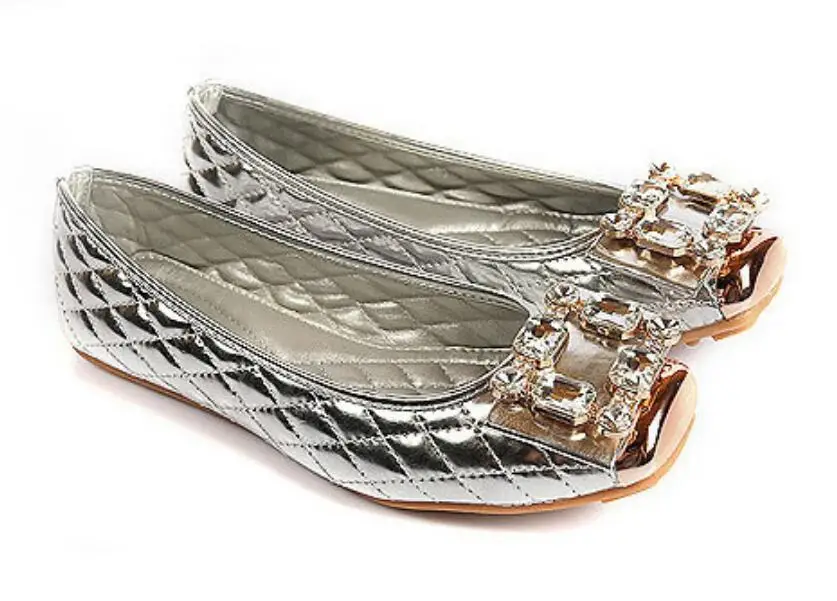 Chaussures femme 2020 женские балетки на плоской подошве Туфли с квадратным Глубина